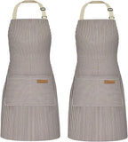 NLUS 2 Pack Cooking Aprons for Women by NLUS