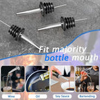 Pafusen 24 Pack Liquor Bottle Pourers, Liquor Pour Spout - Image 5
