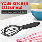 Chef Craft Premium Silicone Wire Cooking Whisk, 10.5 inch - Image 2