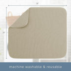 S&T INC. Dish Drying Mat, 16” x 18”, Absorbent Microfiber Kitchen Counter Mat - Image 6