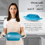 Dutch Oven For Sourdough Bread Baking – Enamelled Cast Iron Bread Loaf Pot – - Image 4