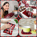 Fourluoo 10 Pcs Farmhouse Kitchen Decor and Accessories Set 4 Kitchen Towels 2 - Image 6