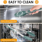 HOTEC Premium Stainless Steel Locking Kitchen Tongs - Image 6