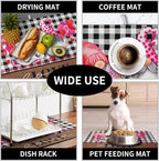 Valentine's Day Dish Drying Mats - Image 7
