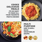 GOTHAM STEEL 5 Qt Nonstick Pasta Pot - Image 5