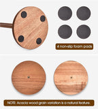 Acacia Wooden Paper Towel Holder Stand - Image 3
