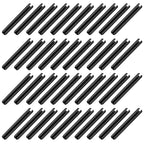 MECCANIXITY 60Pcs Slotted Split Roll Pins 1/5 Inch Dia. 1-3/5 Inch Length 65Mn by MECCANIXITY