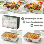 Ceramic Iris Baking Casserole Dish - Image 7