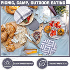 10 Pack Cloth Bowl Covers for Bread Rising - Image 7