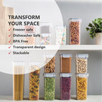 DWËLLZA KITCHEN Set of 14 Airtight Food Storage Containers - Image 5