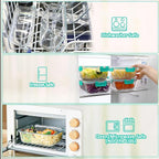 Extra Large Glass Food Storage/Baking Containers Set - Image 4