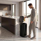 Garvee 13 Gallon Slim Kitchen Trash Can, Narrow Stainless Steel Step-On Pedal - Image 7