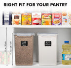 WHITE FEATHER SUPPLIES 2 PC Large Food Storage Containers - Image 5