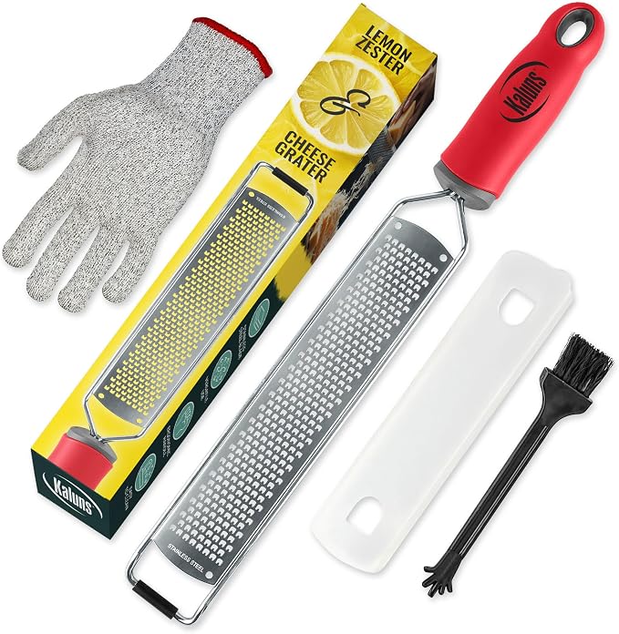 Lemon Zester & Parmesan Cheese Grater by Kaluns%C2%AE