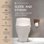 Day Moon™ - Toilet Paper Holder - Modern Roll Holder - Image 3