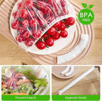 100 Plastic Large Bowl Covers - Image 3