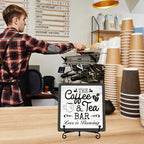Coffee Bar Sign, Love is Brewing Farmhouse Tabletop Decor, Coffee and Tea Lover - Image 6