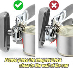 Can Opener, No-Trouble-Lid-Lift Manual Handheld Can Opener - Image 7