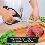 iBayam Black Kitchen Scissors - Image 4