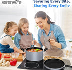 SereneLife Kitchenware Pots & Pans Basic Kitchen Cookware, Heat Resistang - Image 7
