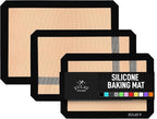 Zulay Kitchen Silicone Baking Mat Sheet Set by ZulayKitchen