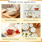 Tirphy 5-Size Reusable Bowl Covers - Image 3