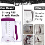Eggssentials – Batter Dispenser Mess-Free, Squeeze Handle, Waffles & More – - Image 3