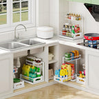 Under Sink Organizer, 2 Pack Cabinet Organizer - Image 6
