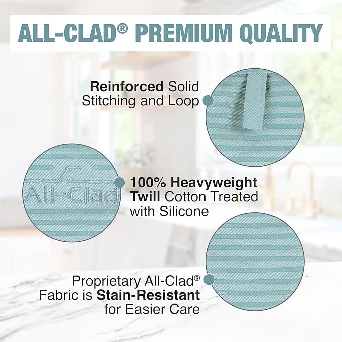 All-Clad Premium Pot Holder & Heating Pad, Heat Resistant to 500 Degrees - Image 6