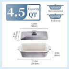 LOVECASA 4.5 Quart Ceramic Casserole Dish - Image 3
