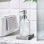 14 Oz Refillable Glass Soap Dispenser - Image 4