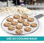 13" Grease Splatter Screen for Cooking | Stainless Steel Oil Splatter Guard and - Image 7