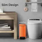 TIPGO Small Bathroom Trash Can - Image 2