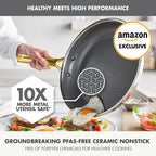 GreenPan Hybrid 10” Nonstick Stainless Steel Frying Pan Skillet, APEX Tri-Ply - Image 2
