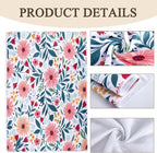 3 Piece Kitchen Towels and Oven Mitts Sets, Absorbent Microfiber Dish Towel - Image 3