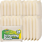 24 Pack Scrub Sponges Kitchen by SCRUBIT, Non-Scratch Cleaning Sponges by SCRUBIT