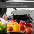 U.S. Kitchen Supply 3-Piece Stainless Steel Splatter Guard Set 13" Fine Mesh - Image 6