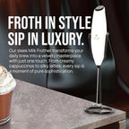 Zulay Kitchen Executive Series Luxury Gift Milk Frother - Image 6