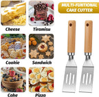 Patelai 5 Pack Small Spatula Mini Serving Brownie Spatula - Image 5