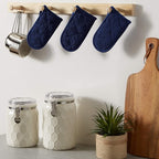 DII Basic Terry Collection Quilted 100% Cotton, Pan Handle, Nautical Blue - Image 8