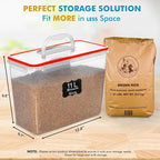 Shazo 2 PC Flour Sugar Storage Containers - Image 3