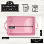 10 Strawberry Street Daisy Rectangular Baker - Image 6