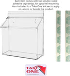 Marketing Holders Outdoor Brochure Holder Holds 7.5” x 5.5” Postcards Wall - Image 6