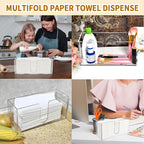 1 Pack Acrylic Paper Towel Holder, Countertop Napkin Dispenser - Image 7