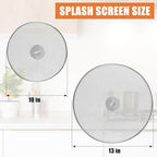 2-Pack Splatter Screens for Frying Pan - Image 2