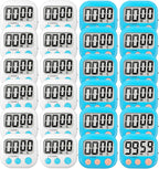 24 Pack Digital Kitchen Timer Small Classroom Timers by VOULOIR