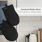 KITCHENAID Gourmet Series Gridlines Mini Oven Mitts 2-Pack Set, Heat Resistant - Image 6