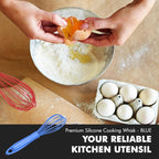 Chef Craft Premium Silicone Wire Cooking Whisk, 10.5 inch - Image 5