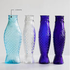 Serax Glass Water Pitcher | Fish & Fish glassware by Paola Navone | Wine Carafe - Image 4