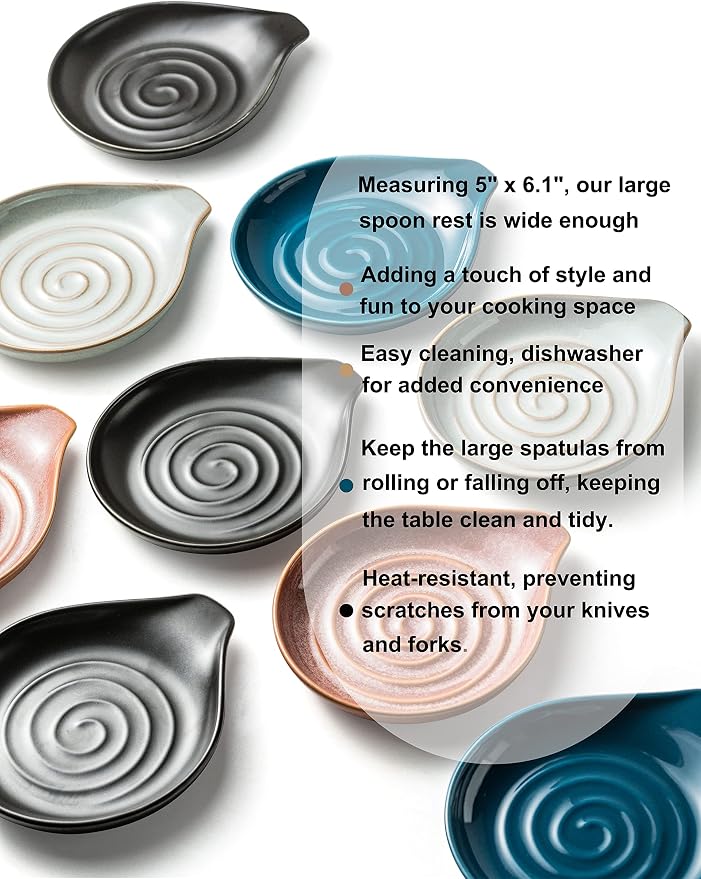 Spoon Rest, Porcelain Drip Tray - Image 7